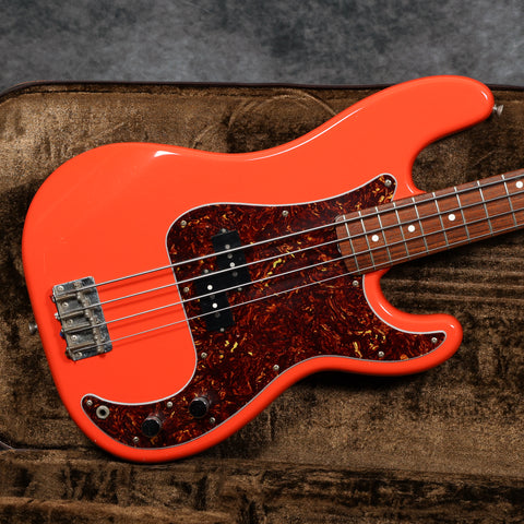 1983 Squier JV - 62 Precision Bass, Fiesta Red