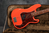 1983 Squier JV - 62 Precision Bass, Fiesta Red