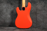 1983 Squier JV - 62 Precision Bass, Fiesta Red