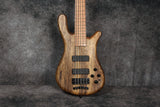 2021 Warwick Teambuilt Pro 5-String Streamer LX - Ltd Ed - Black Korina