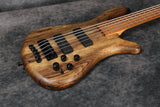 2021 Warwick Teambuilt Pro 5-String Streamer LX - Ltd Ed - Black Korina