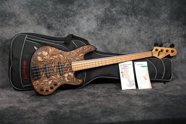 New Sandberg 40th Anniversary TT, Greenline Laser-Etched Flowers