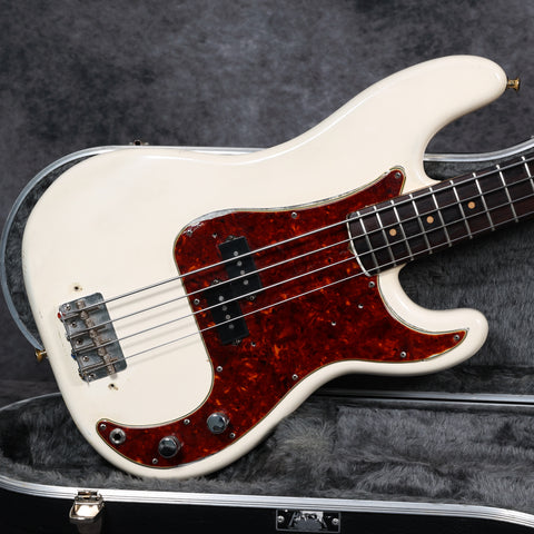 1961 Fender Precision Bass, Olympic White Refinish