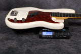 1961 Fender Precision Bass, Olympic White Refinish