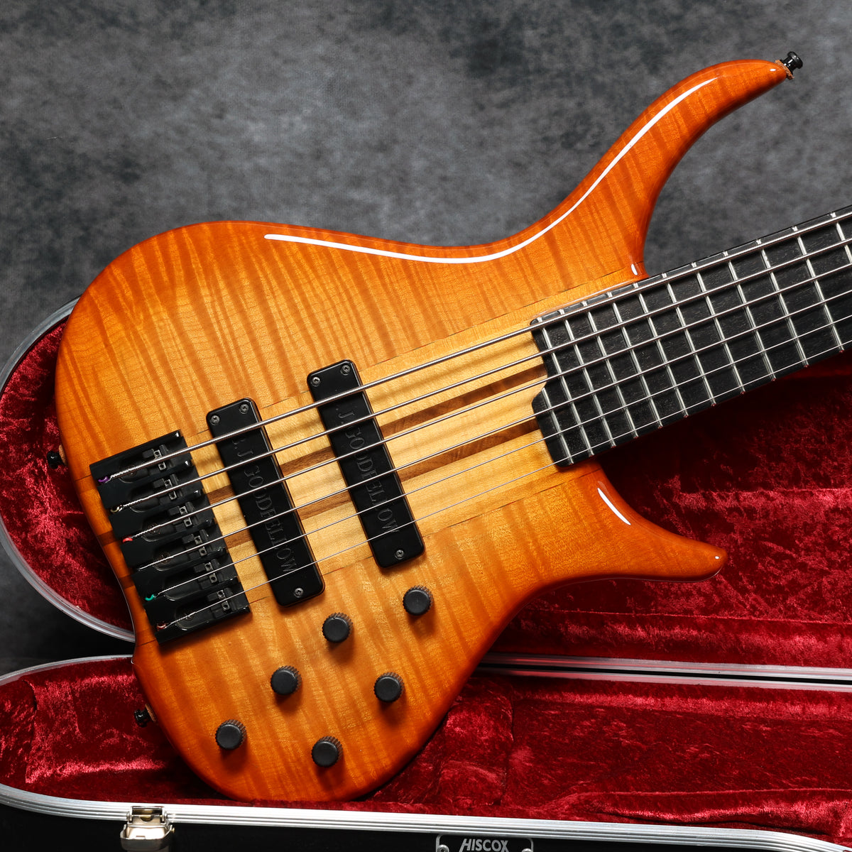 90s Goodfellow Rumour 6-String Thru-neck, SB Flame Maple – Andy Baxter ...