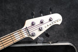2022 Lakland Skyline DJ-5 Darryl Jones 5-String, Pearl White