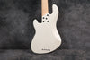 2022 Lakland Skyline DJ-5 Darryl Jones 5-String, Pearl White