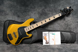 New Sandberg California II TT, 5-Str, Greenline, High Gloss Gold