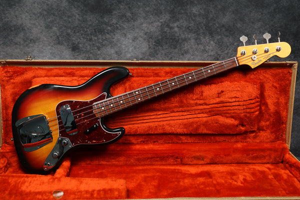 1983 Fender AVRI '62 Stack Knob Jazz Bass, Sunburst