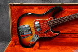 1983 Fender AVRI '62 Stack Knob Jazz Bass, Sunburst