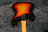 1962 Fender Precision Bass, Sunburst, Slab Board