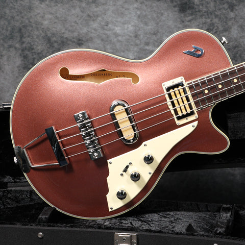 Duesenberg Bros. Landreth - Dave's Bass - Catalina Sunset Rose