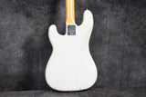 1962 Fender Precision Bass, Olympic White Refinish