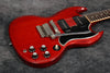1965 Gibson SG Special, Cherry Red, Wide Nut, Nickel Parts