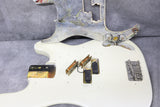 1966 Fender Precision Bass, Olympic White Refinish