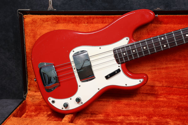1966 Fender Precision, Dakota Red