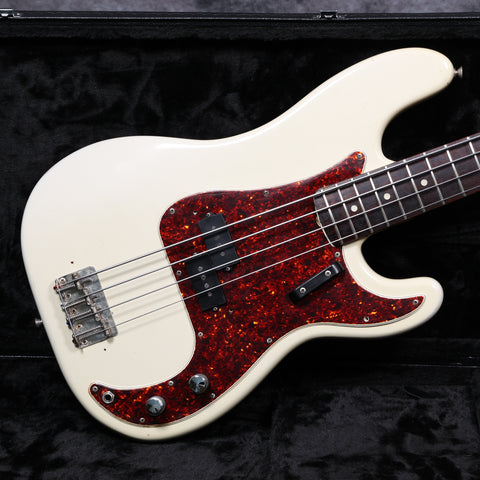 1966 Fender Precision Bass, Olympic White Refinish