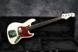 1966 Fender Jazz Bass, Olympic White Refinish