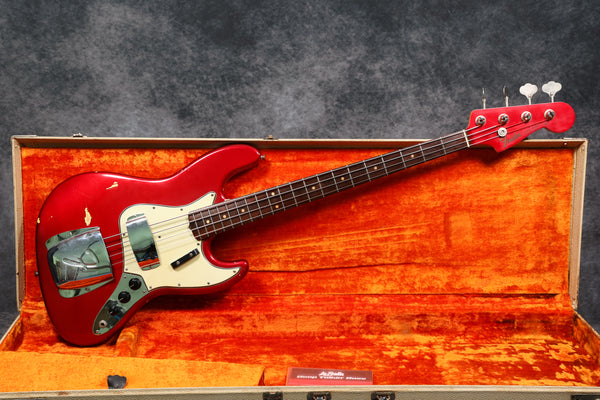 1964 Fender Jazz Bass, Candy Apple Red