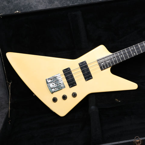1985 Gibson Explorer Bass, White