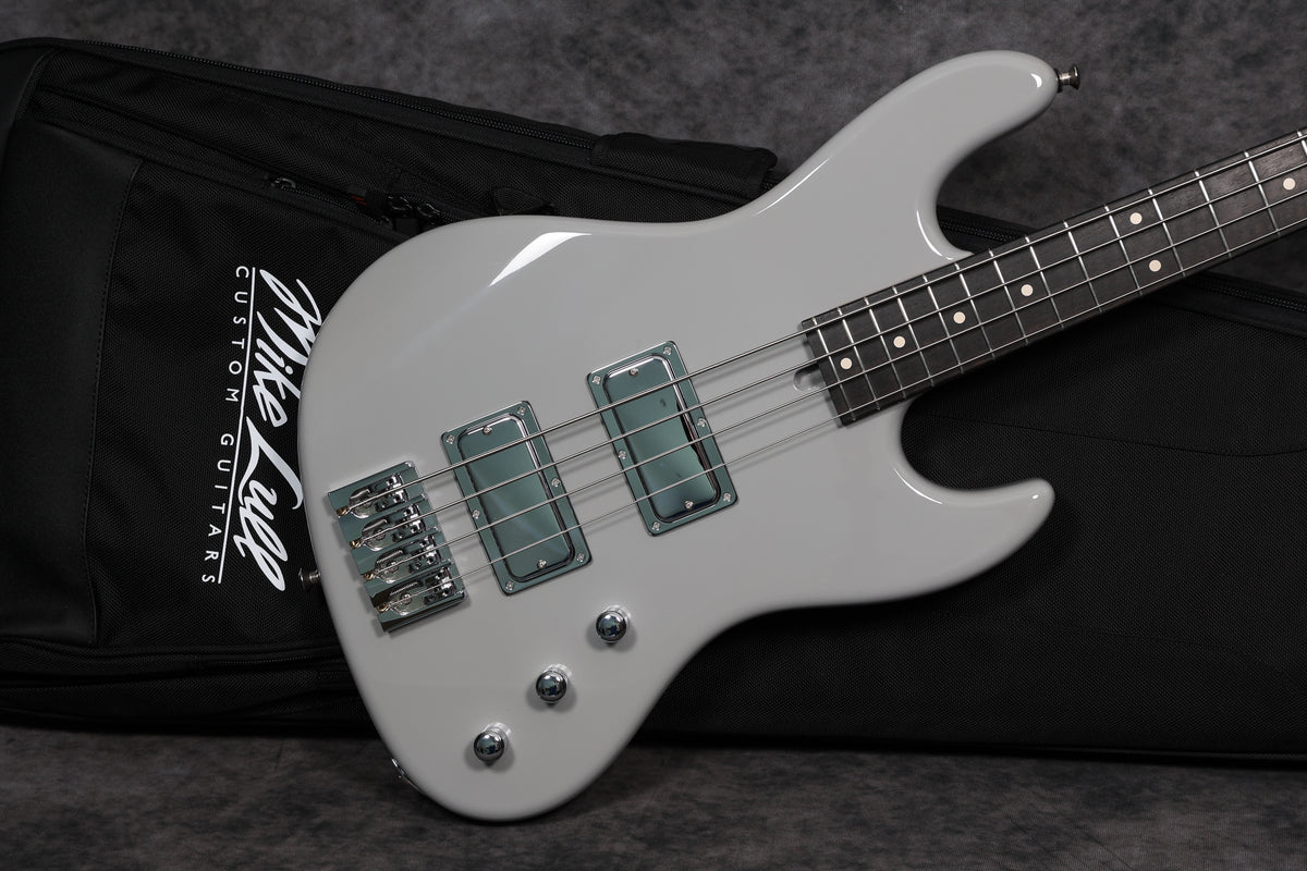 Mike Lull JT4, Porsche Chalk – Andy Baxter Bass & Guitars
