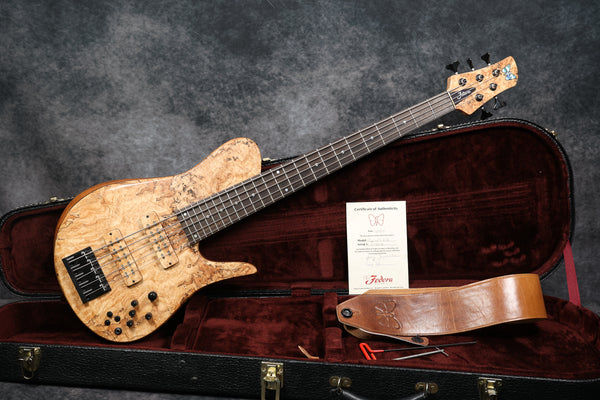2020 Fodera Imperial Elite 5-String - Spalted Maple Top