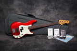 Olinto 4-String P - w/Twin Blade - Candy Red Relic
