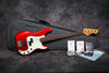 Olinto 4-String P - w/Twin Blade - Candy Red Relic