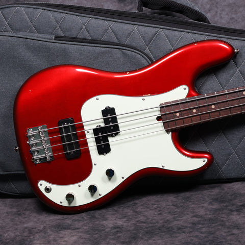 Olinto 4-String P - w/Twin Blade - Candy Red Relic