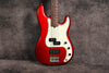 Olinto 4-String P - w/Twin Blade - Candy Red Relic