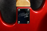 Olinto 4-String P - w/Twin Blade - Candy Red Relic