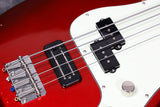Olinto 4-String P - w/Twin Blade - Candy Red Relic