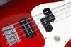 Olinto 4-String P - w/Twin Blade - Candy Red Relic