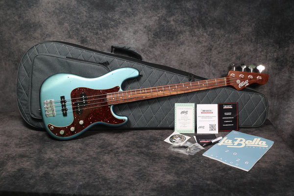 Olinto 4-String PJ - Pelham Blue Relic