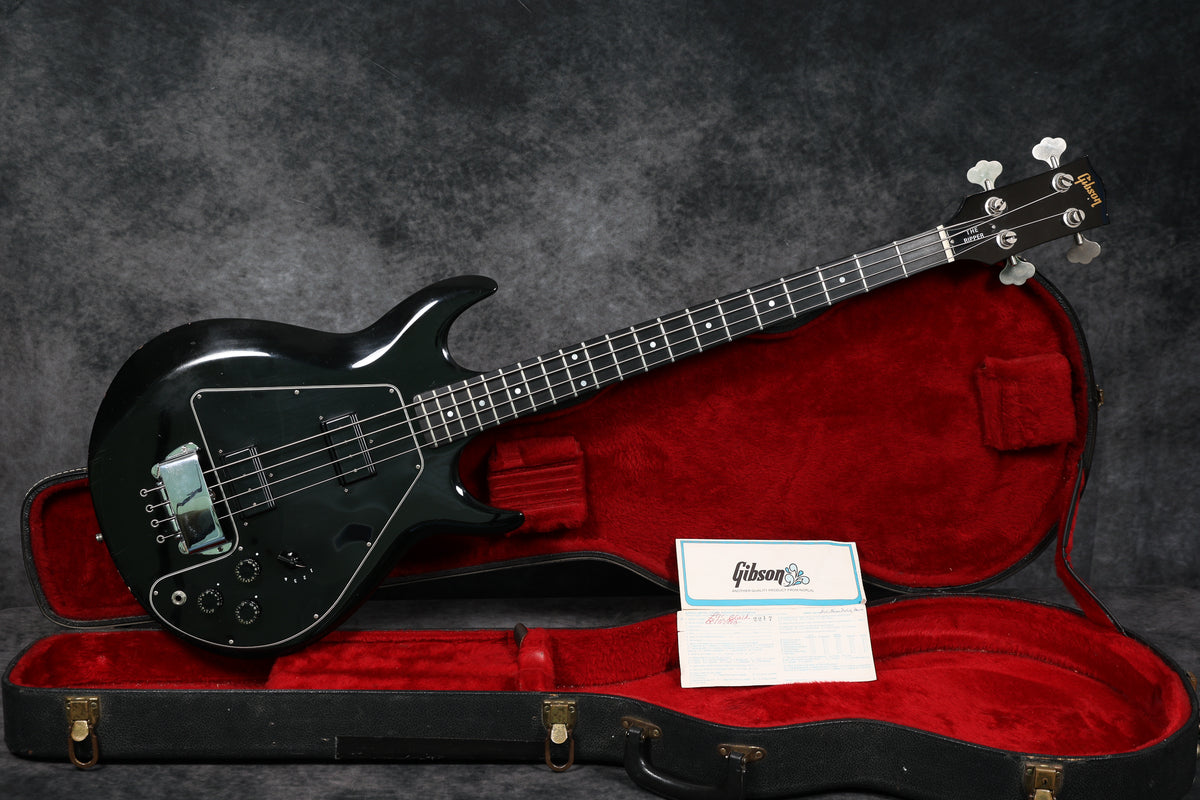 1976 Gibson Ripper Bass, Ebony – Andy Baxter Bass & Guitars