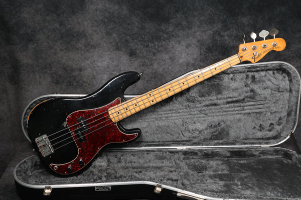 1974 Fender Precision Bass, Black Refinish