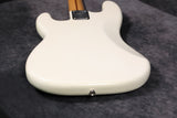 1974 Fender Precision Bass, Olympic White Refinish