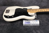 1974 Fender Precision Bass, Olympic White Refinish