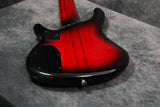 1986-89 Yamaha TRB6, Red Burst