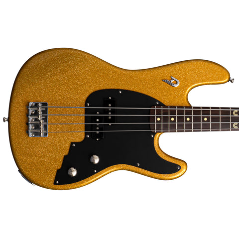 Duesenberg Chris Chaney Signature Bass - Gold Sparkle