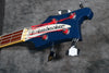 1973 Rickenbacker 4001, Azureglo - Checkerboard Binding