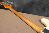 1962 Fender Jazz Bass, Olympic White, Slab Board
