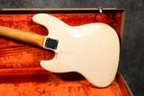1962 Fender Jazz Bass, Olympic White, Slab Board
