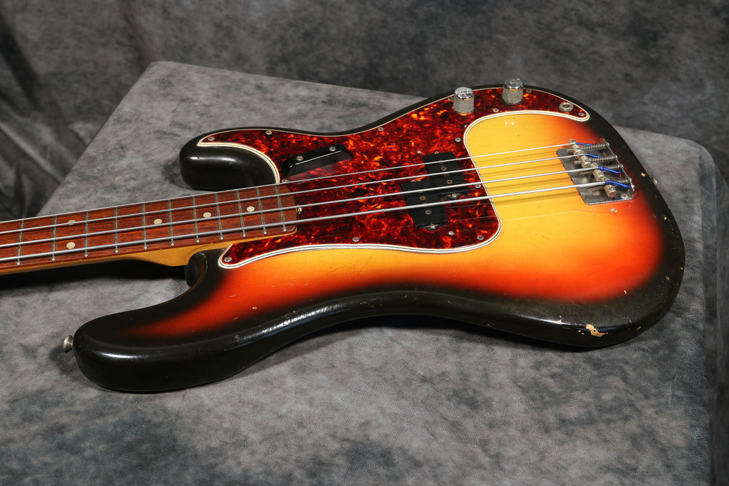 1965 Fender Precision Bass, Sunburst – Andy Baxter Bass & Guitars