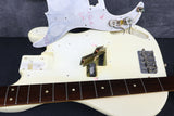 1966 Fender Precision, Olympic White