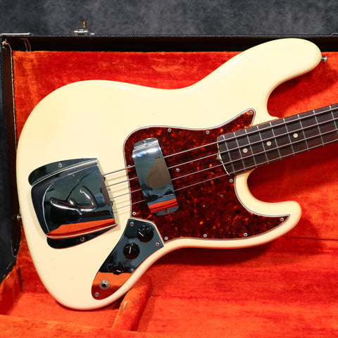 1965 Fender Jazz, Olympic White / Matching Headstock