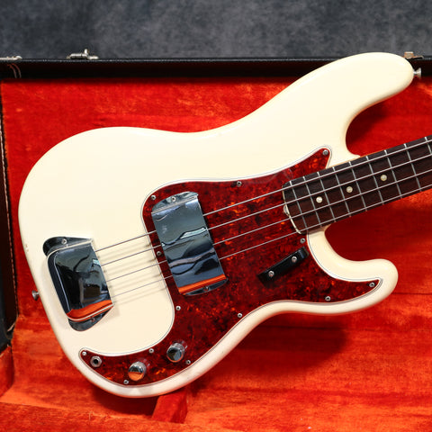 1966 Fender Precision, Olympic White