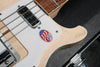 2023 Rickenbacker 4003, Mapleglo, Mint/Unplayed