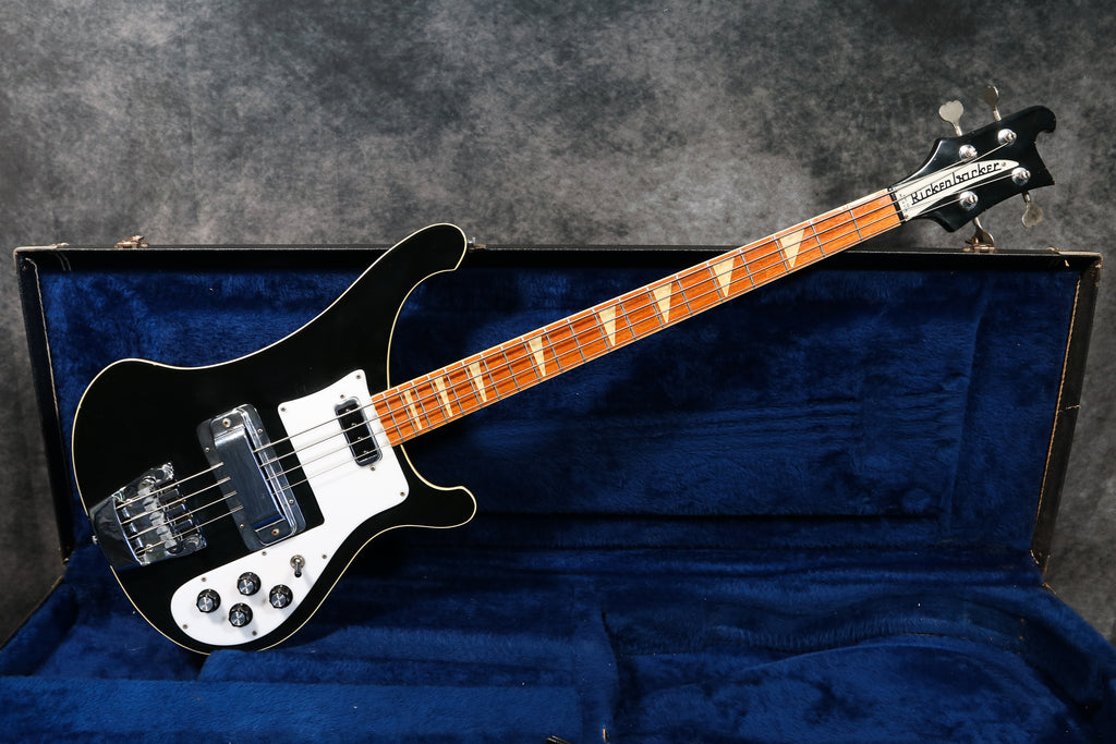 1973 Rickenbacker 4001, Jetglo – Andy Baxter Bass & Guitars
