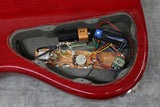 Mid-Late 90s Mike Lull Custom V4 (Converted To JT4) - Trans Red